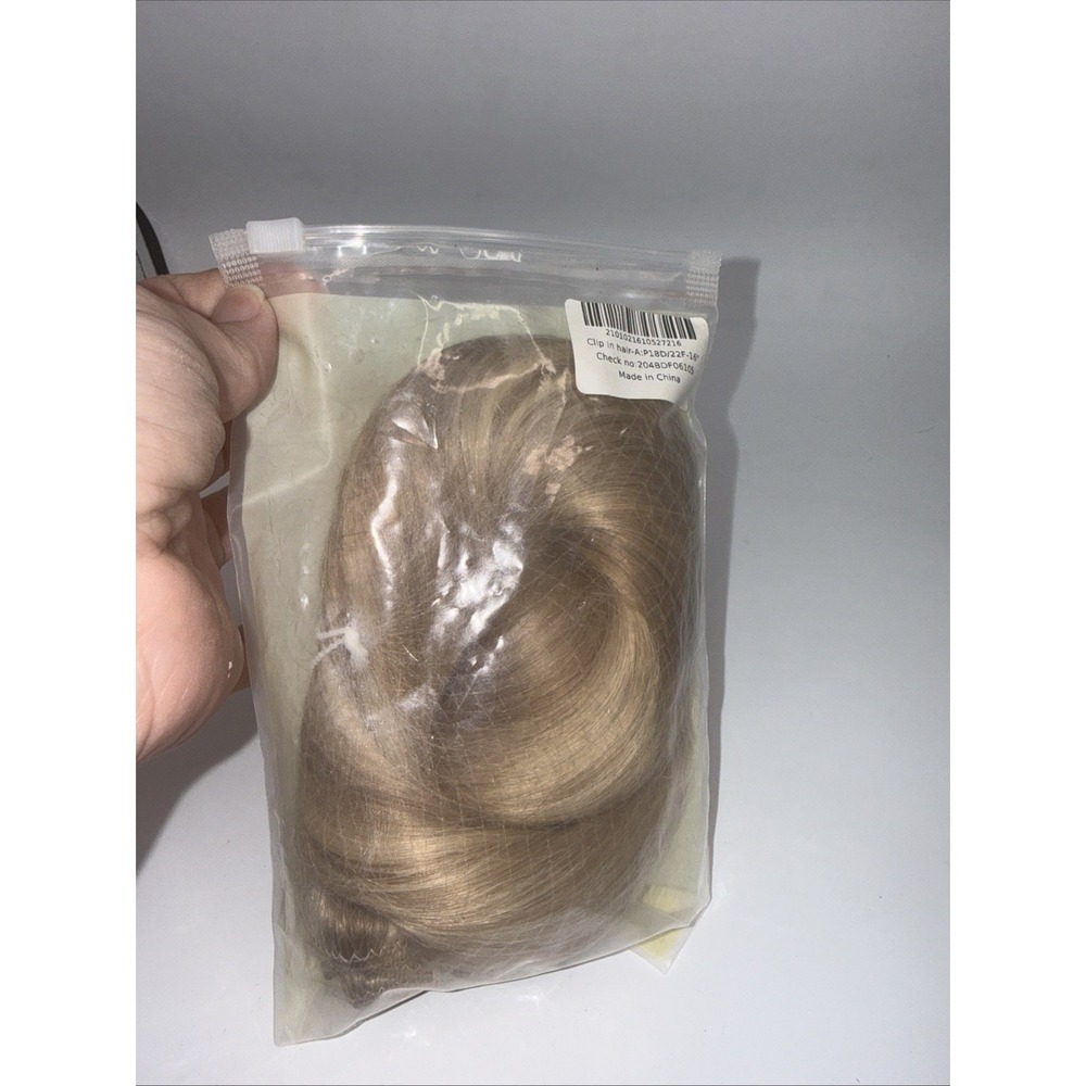 Goo Goo 16" Blonde Clip-In Hair Extensions 22F